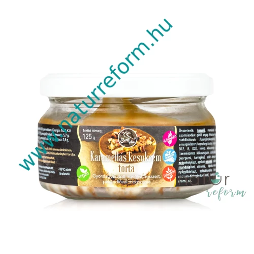 Szafi Free Karamellás kesukrém torta 125 g – Natur Reform