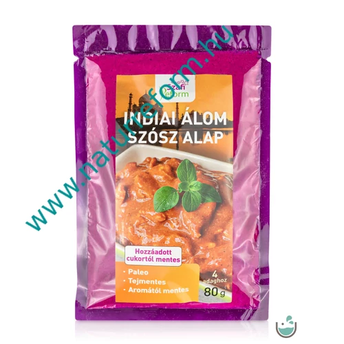 Szafi Reform indiai álom szósz alap (tikka masala alap) 80 g – Natur Reform
