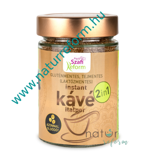 Szafi Reform 2in1 instant kávé italpor 150 g - Natur Reform