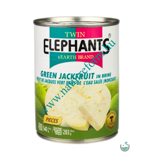 TWIN Elephants Zöld Jackfruit 540 g – Natur Reform