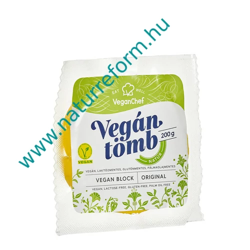 VeganChef Natúr vegán tömb 200 g – Natur Reform