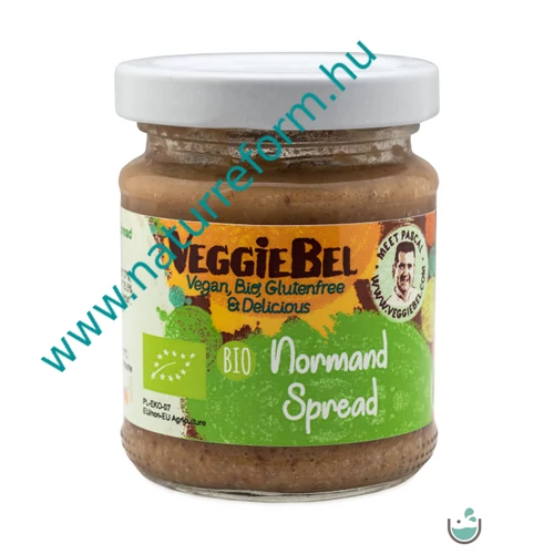 VeggieBel Vegán Bio Pástétom Normandi ízesítésű 115 g – Natur Reform