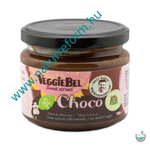 VeggieBel Vegán Csokoládé Krém 300 g – Natur Reform