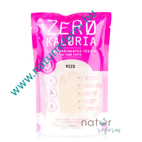 Zero Kaloria Szénhidrátmentes rizstészta 200 g – Natur Reform