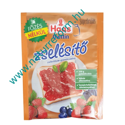 Haas Quittin Főzés nélküli zselésítõszer 20 g - Natur Reform