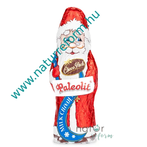Paleolit Mikulás figura kókusztejes csokoládéból édesítőszerrel 25 g
