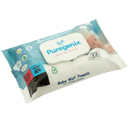 Puregenix Nedves baba popsitörlő 72 db – Natur Reform