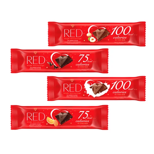 RED Delight Tejcsokoládé édesítőszerekkel 26 g - Natur Reform