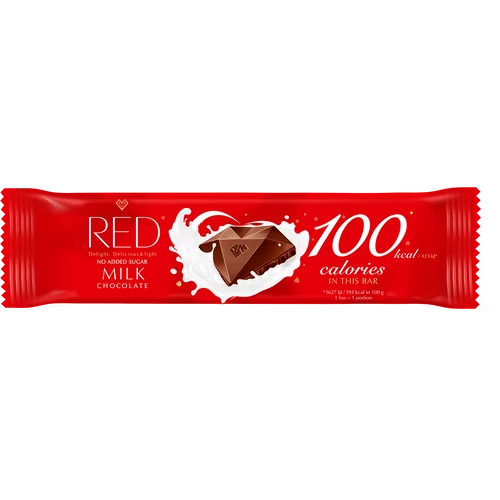 RED Delight Tejcsokoládé édesítőszerekkel 26 g - Natur Reform