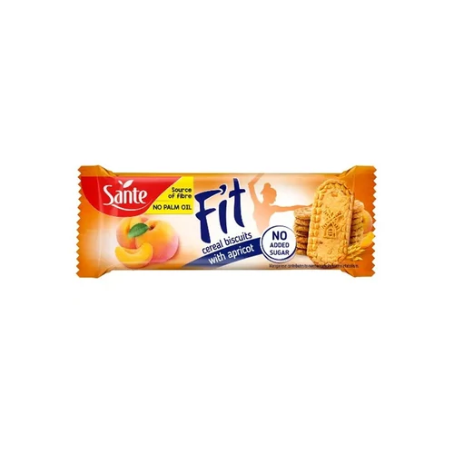 Sante Fit reggeliző keksz sárgabarackos 50 g - Natur Reform