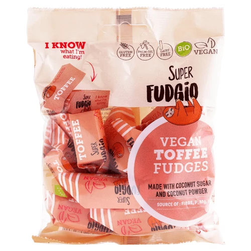 Super Fudgio Bio Tejmentes toffee ízű karamella 100 g
