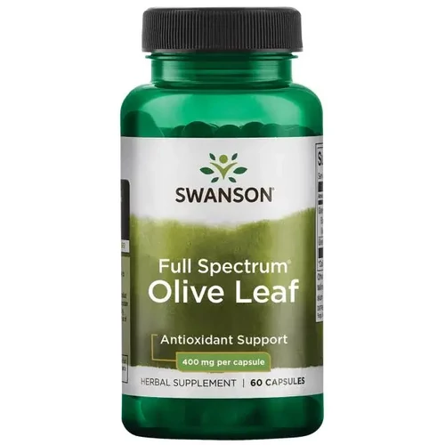 Swanson Oliva levél 400 mg - 60 db – Natur Reform
