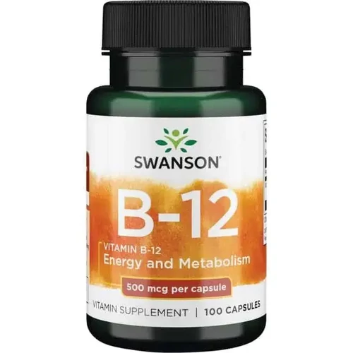 Swanson B12-vitamin 500 mcg - 100 db