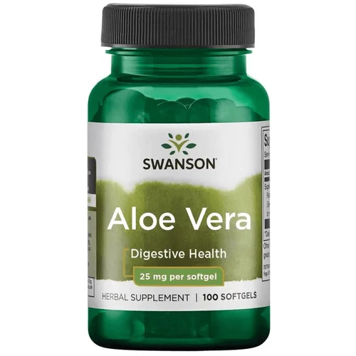 Swanson Aloe Vera 25mg 100 db - Natur Reform