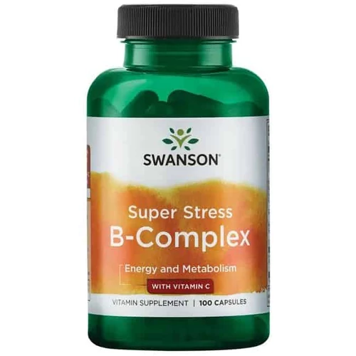 Swanson Super Stress B-complex - 100 db – Natur Reform