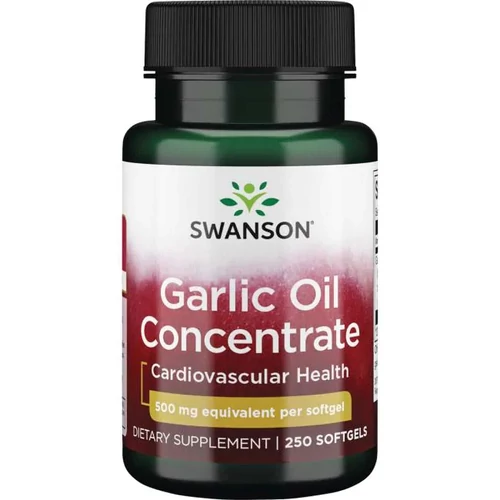Swanson Fokhagyma olaj koncentrátum 500 mg - 250 db 