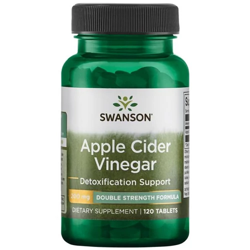 Swanson Apple Cider Vinegar (Almaecet) 200mg - 120 db