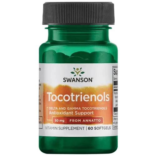 Swanson Tocotrienols 50mg (delta és gamma tokotrienolok) 60 db