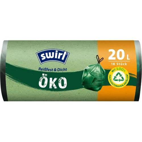 SWIRL EKO Behúzható szemeteszsák 20 l, 18 db