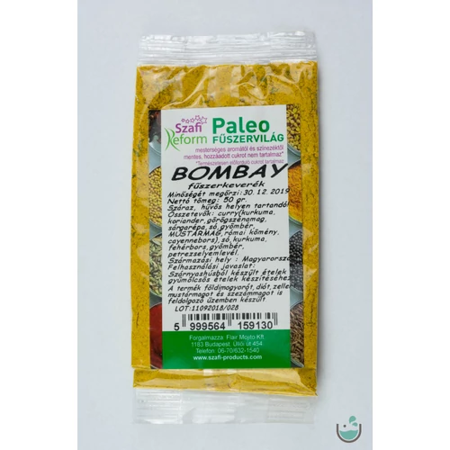 Szafi Reform paleo bombay fűszerkeverék 50 g