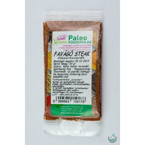 Szafi Reform paleo favágó steak fűszerkeverék 50 g