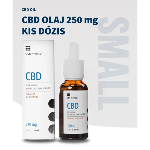 USA medical CBD Olaj 250 mg - 30 ml – Natur Reform