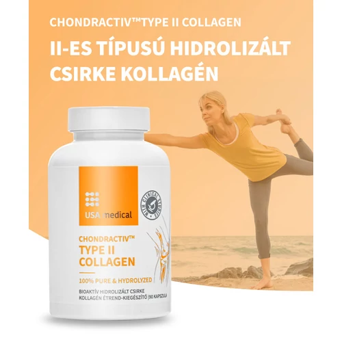 USA medical Csirke kollagén (II-es típusú) ChondrActiv™ kapszula - 90 db