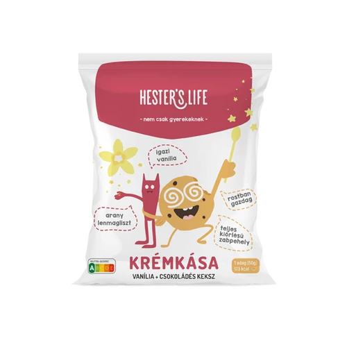 Hester’s Life Vaníliás, csokis kekszes Krémkása 50 g