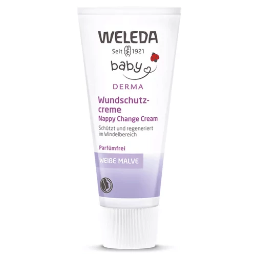 WELEDA Bio Fehér Mályvás natúr popsikrém érzékeny, ekcémás bőrre 50 ml - Natur Reform