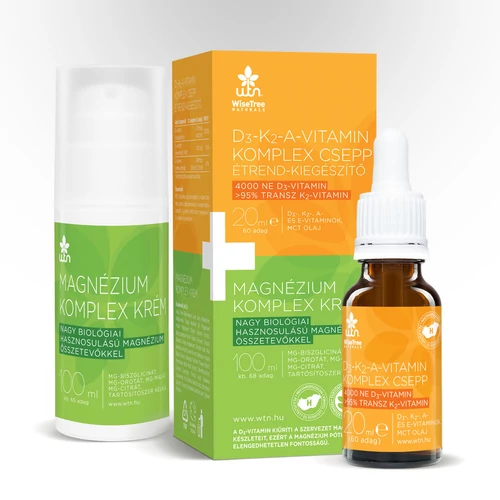 WTN D3- K2- A-VITAMIN KOMPLEX Mg Komplex krém – Natur Reform