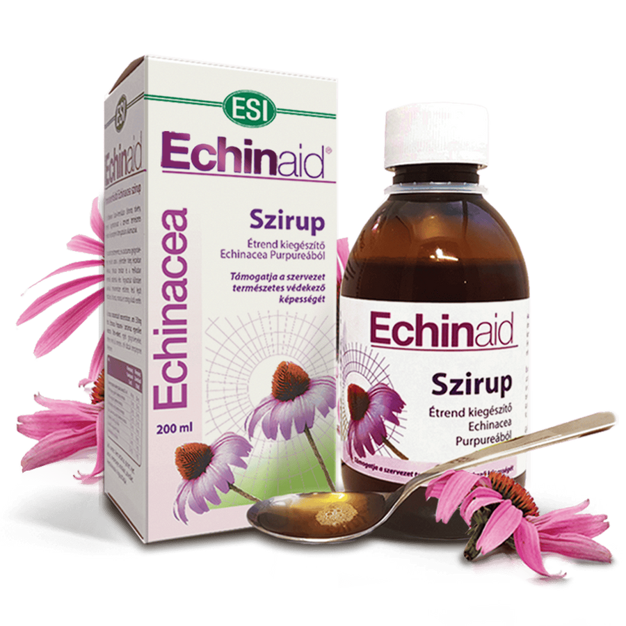 Natur Tanya® ESI® Echinaid® Immunerősítő Echinacea szirup 200 ml