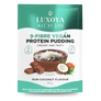 Kép 1/2 - LUXOYA 9-Fibre Vegan Protein Pudding 45 g - Rum-Kókusz ízű