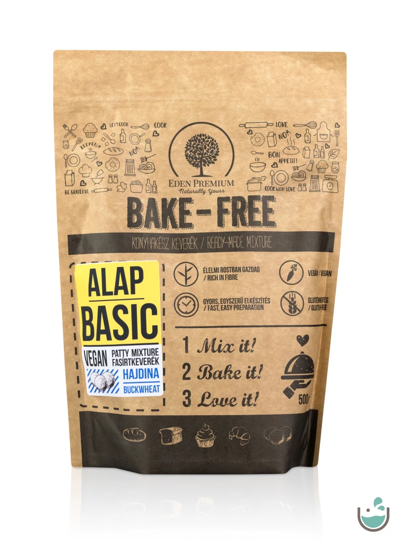 Éden Prémium Bake-Free Alap fasírt keverék - hajdinás - 500/1000 g