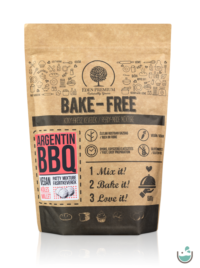 Éden Prémium Bake-Free Argentin BBQ fasírt keverék – köleses - 500 g