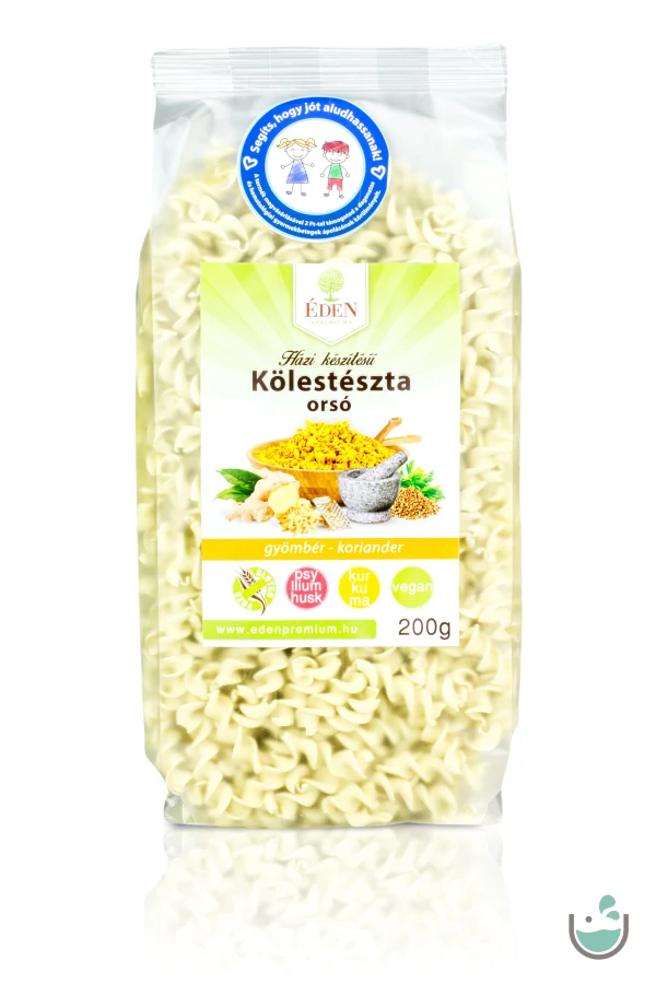 Éden Prémium kölestészta orsó gyömbér-koriander 200 g