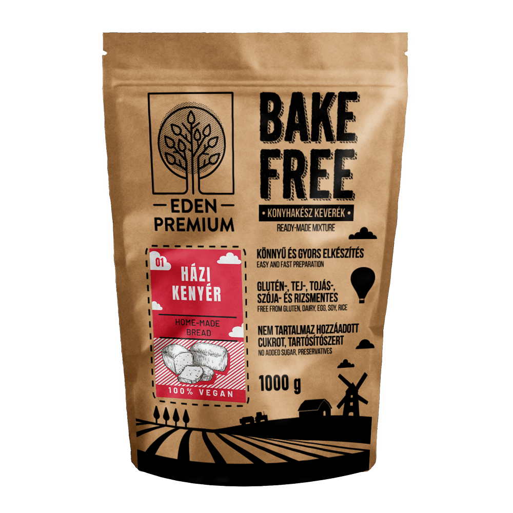 Éden Prémium bake-free házi kenyér lisztkeverék 1000 g