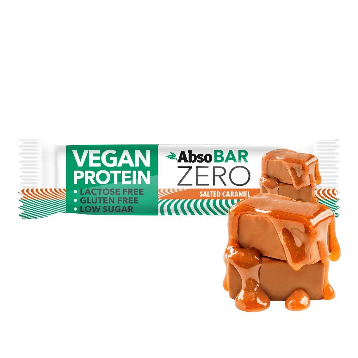 AbsoBAR ZERO Sós karamella ízesítésű fehérjeszelet 40 g (gluténmentes)