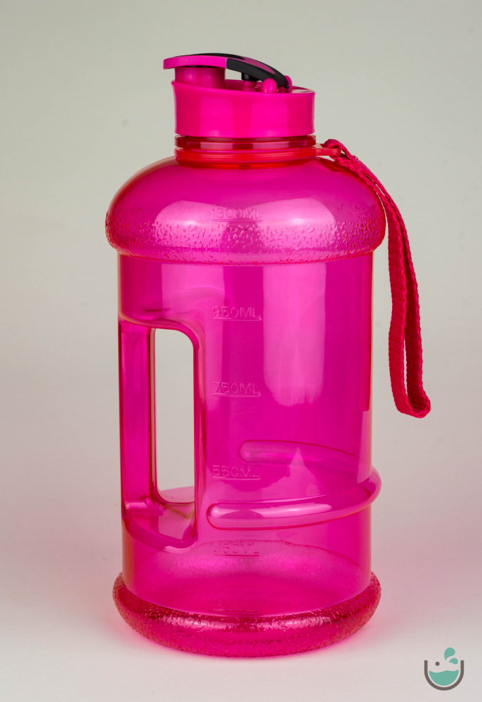 BPA mentes műanyag kulacs 1,3 l (rózsaszín)