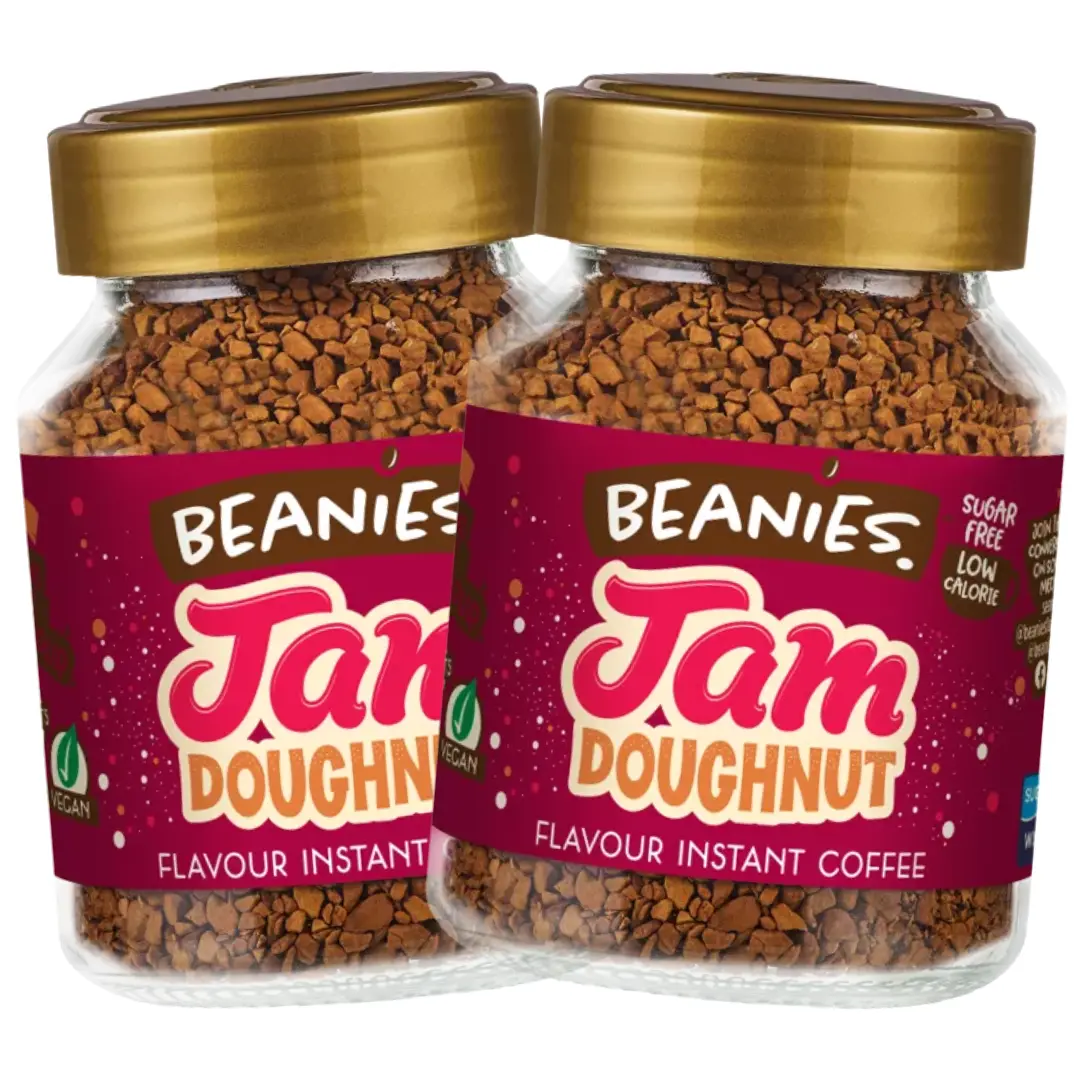 Beanies Lekváros fánk ízű instant kávé DUO 2X50 g
