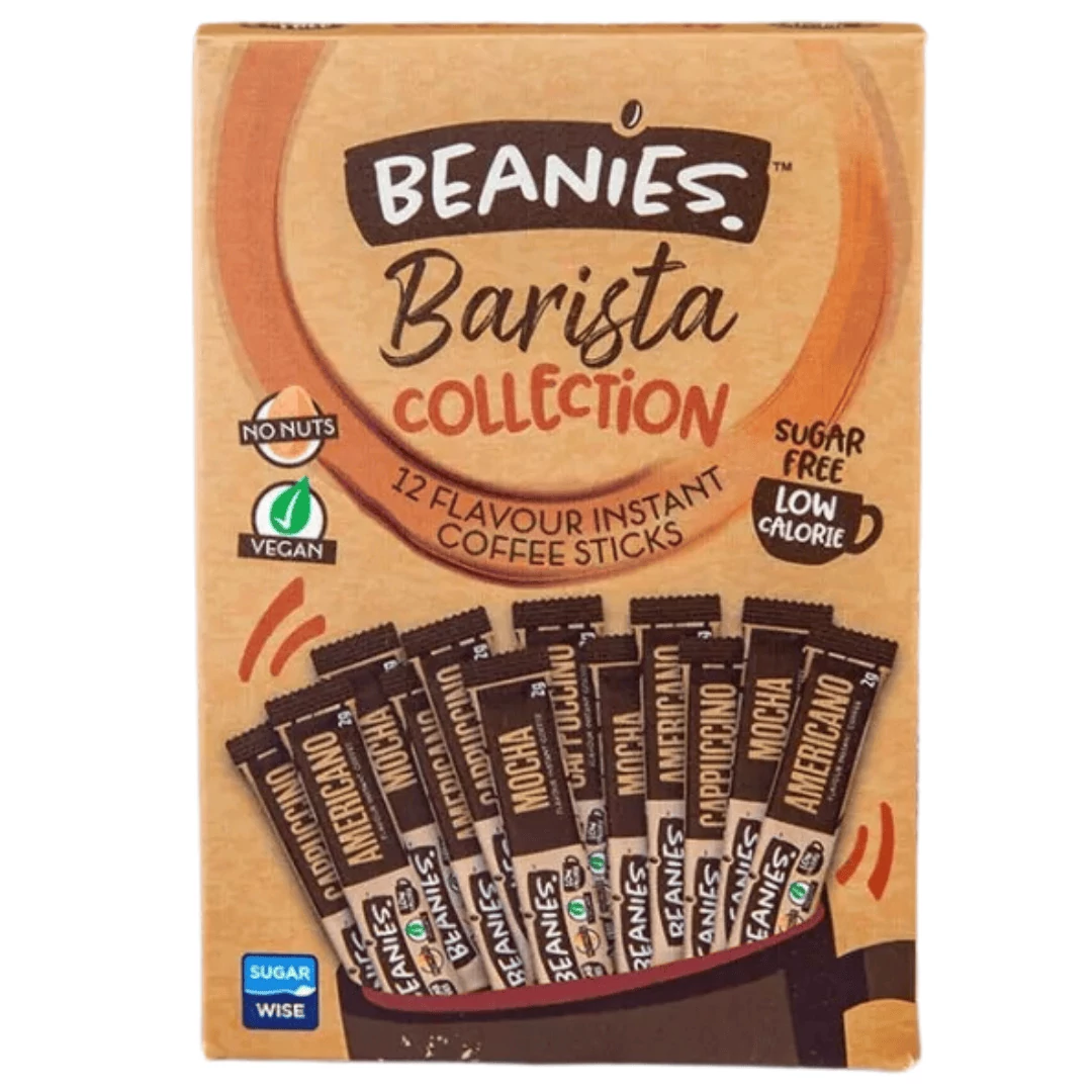 Beanies Barista Ízesített instant kávé válogatás 12x2 g