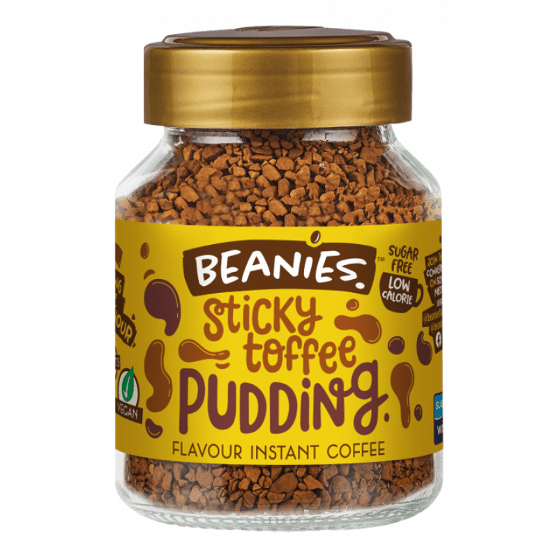 Beanies Karamellás angol puding ízű instant kávé 50 g