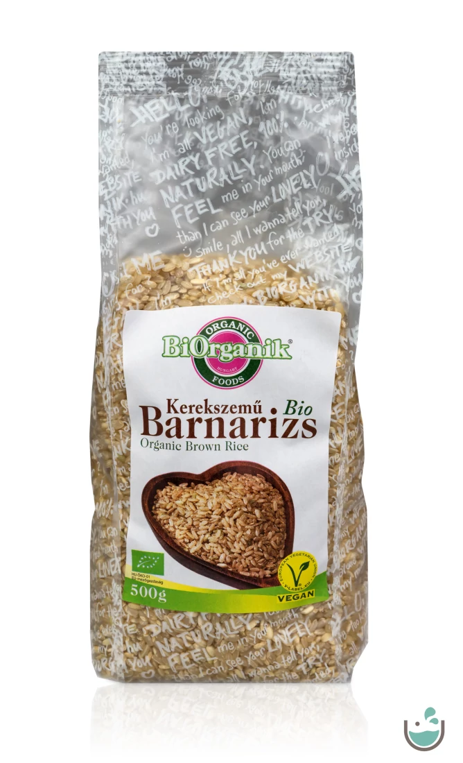BiOrganik BIO barnarizs kerekszemű 500 g