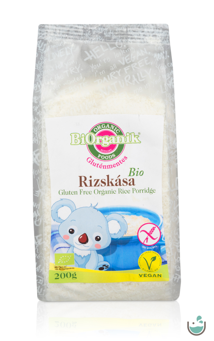 BiOrganik Bio instant gluténmentes rizskása 200 g