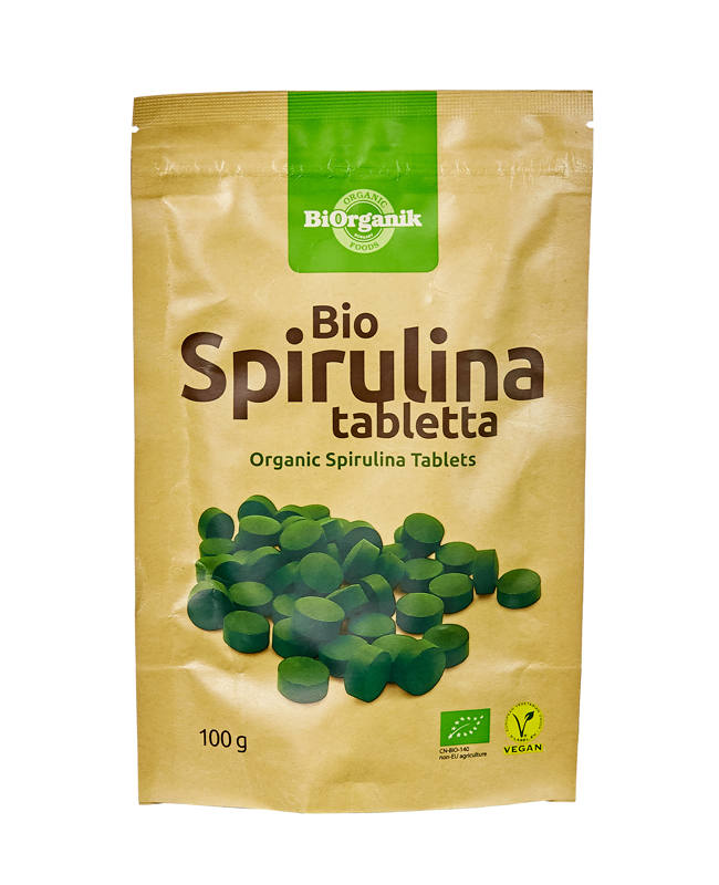 BiOrganik Bio spirulina tabletta 100 g