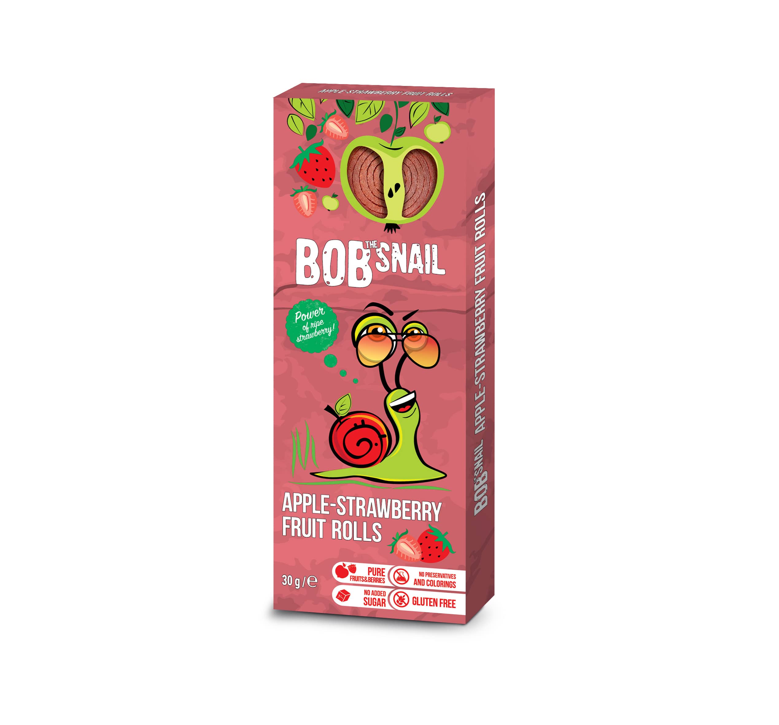 Bob Snail alma-eper gyümölcstekercs 30 g