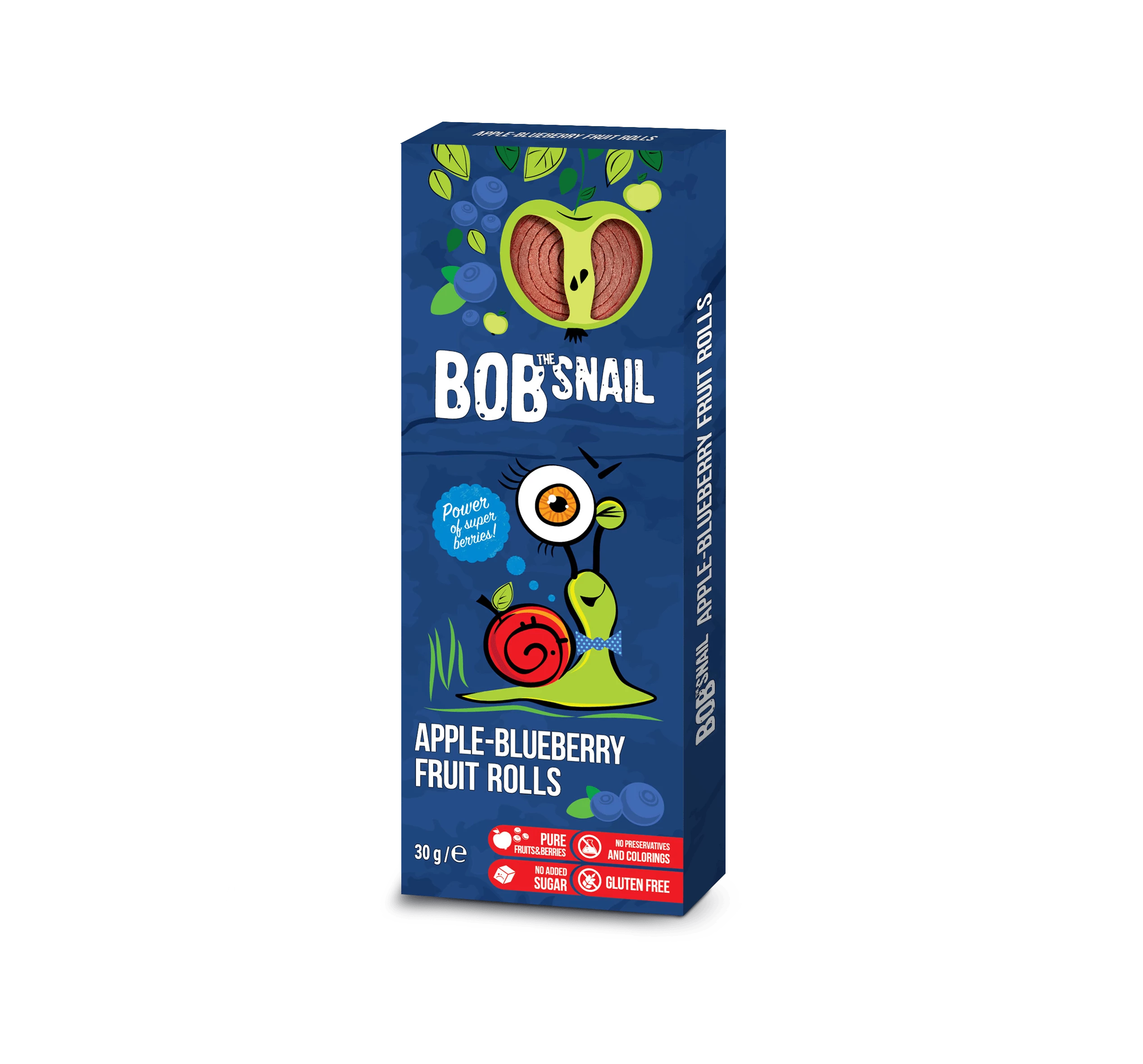 Bob Snail Alma-áfonya gyümölcstekercs 30 g