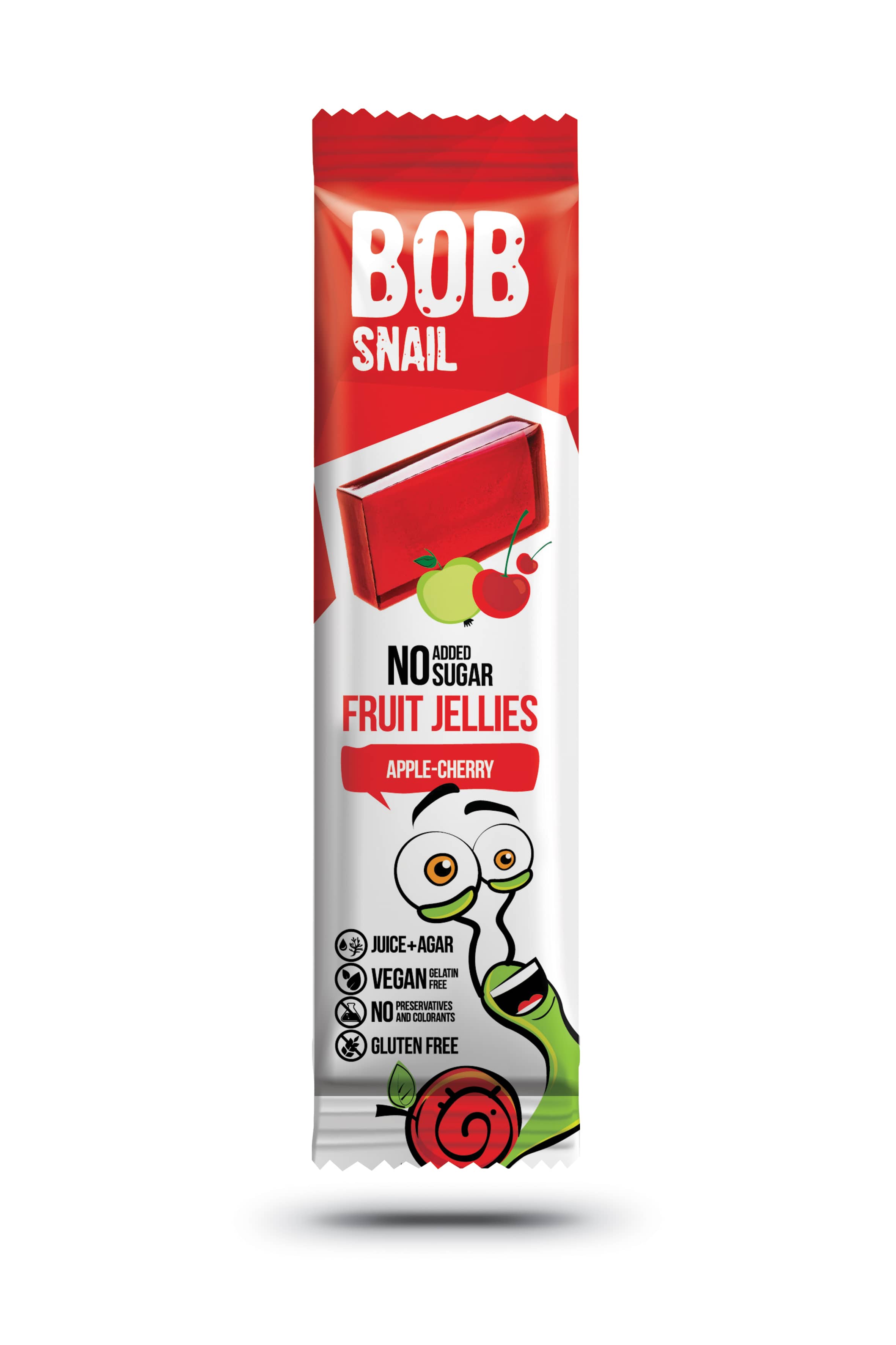 Bob Snail Gyümölcszselé Alma-meggy 27 g