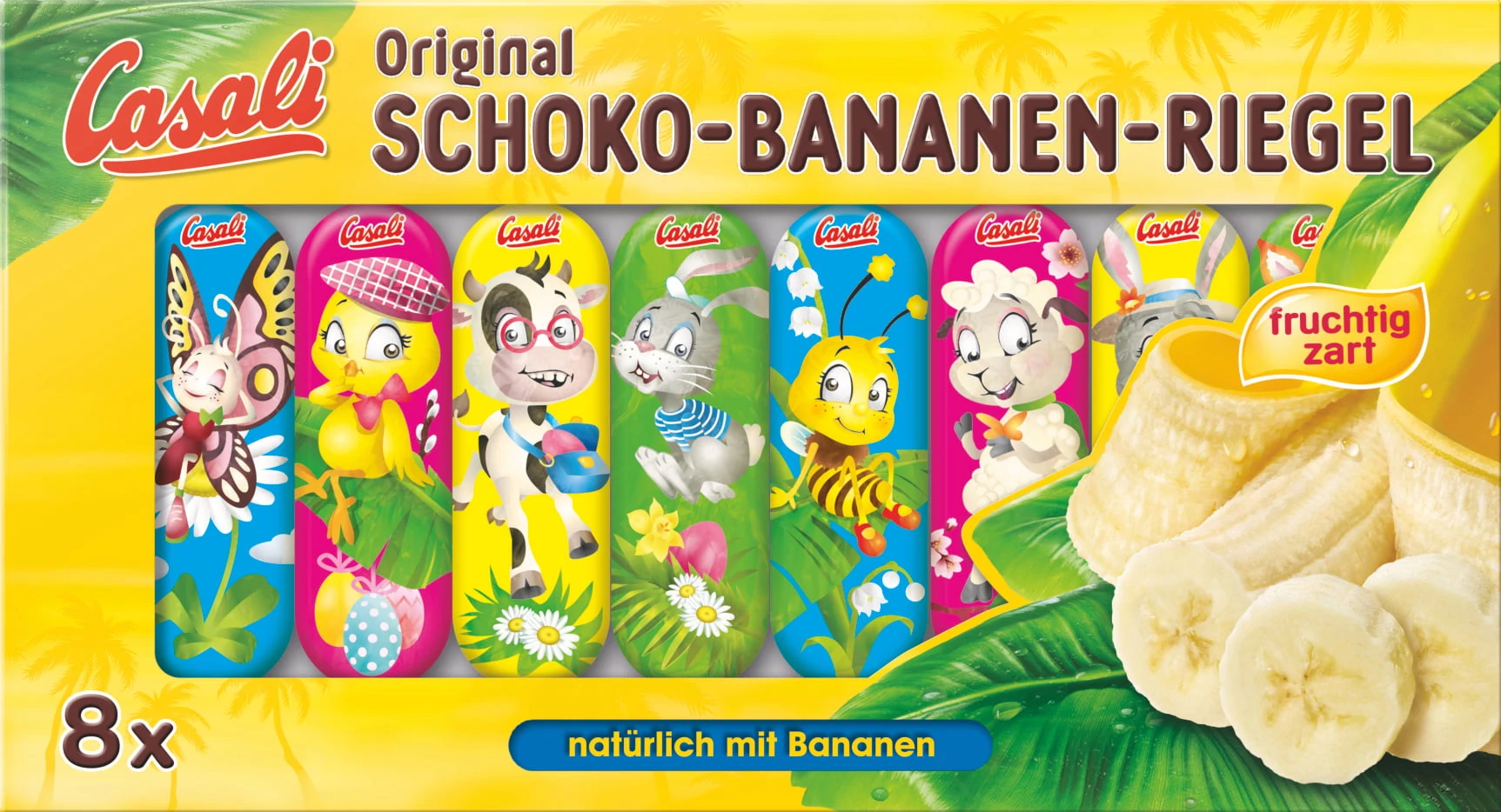 Casali Csoki banán húsvéti szeletek (gluténmentes) 110 g 