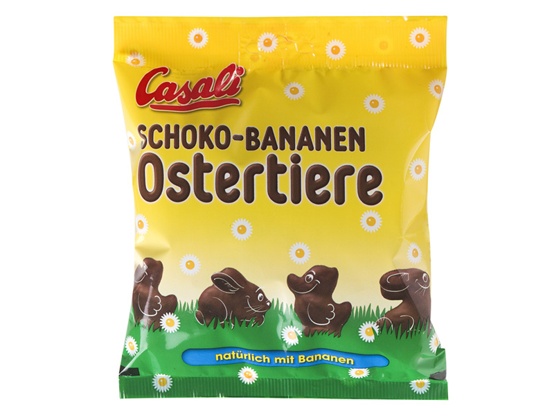 Casali Csoki banán húsvéti állatok (gluténmentes) 125 g 