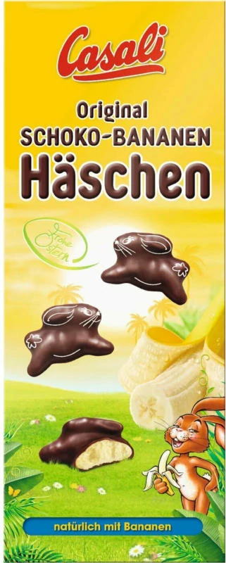 Casali Csoki banán nyuszik (gluténmentes) 250 g 